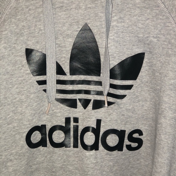 Adidas Grey Sweatshirt. #Basic #grey - Picture 3 of 6